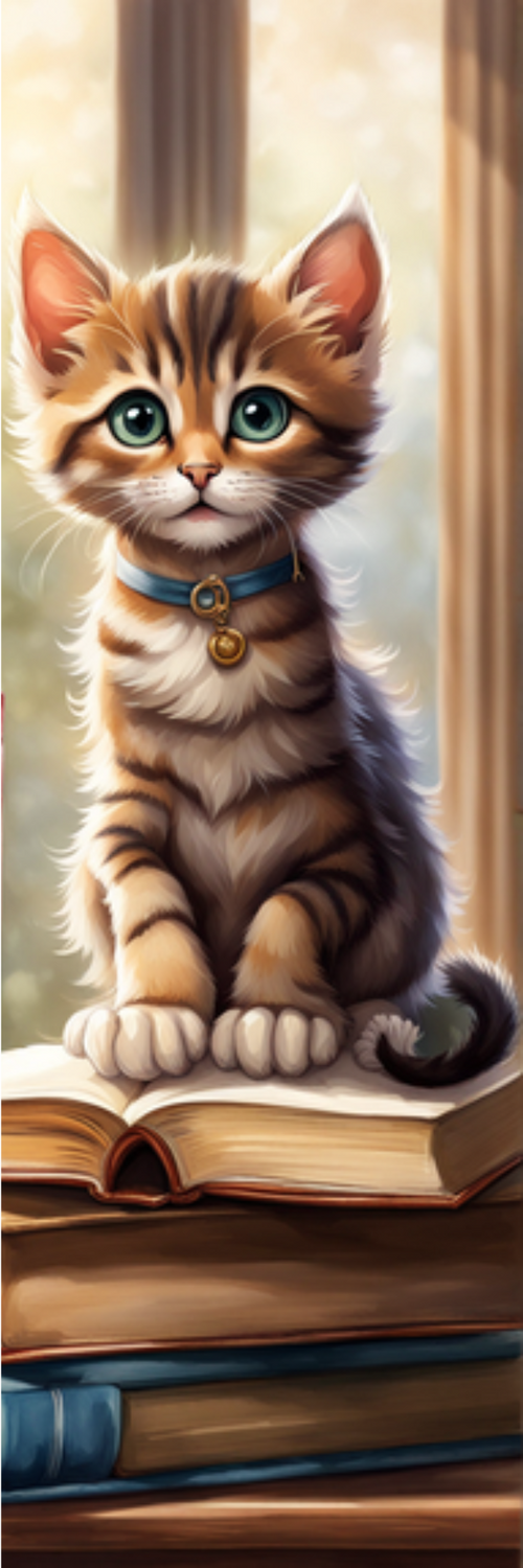 Cat Bookmark Design 13