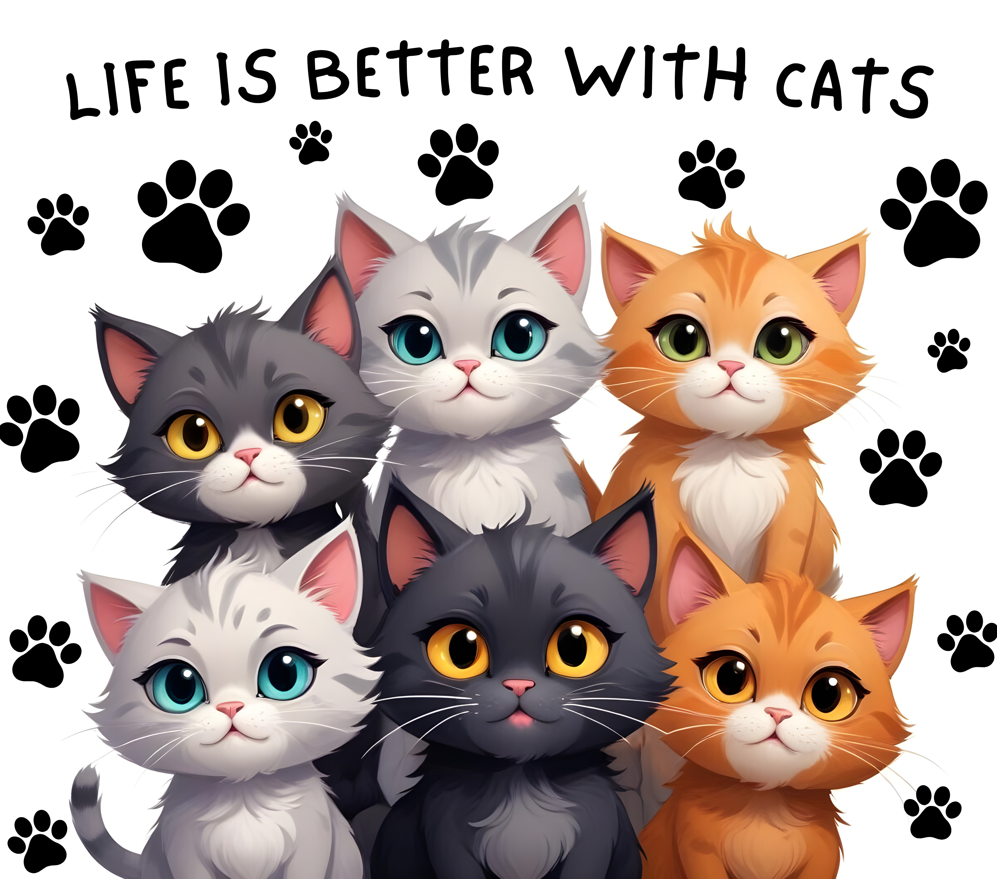 Life Is Better With Cats