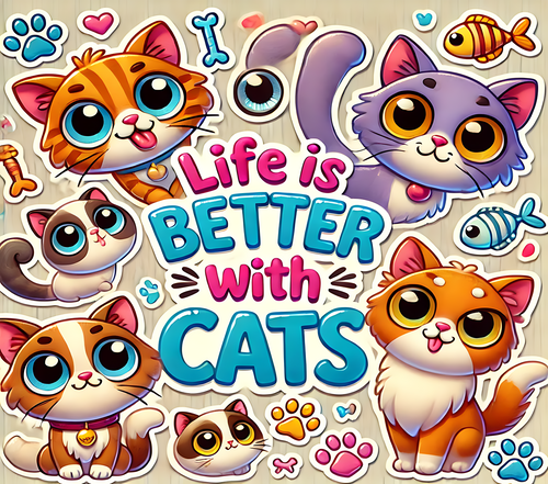 Cartoon Cat Crew