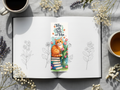 Cat Bookmark Design 7