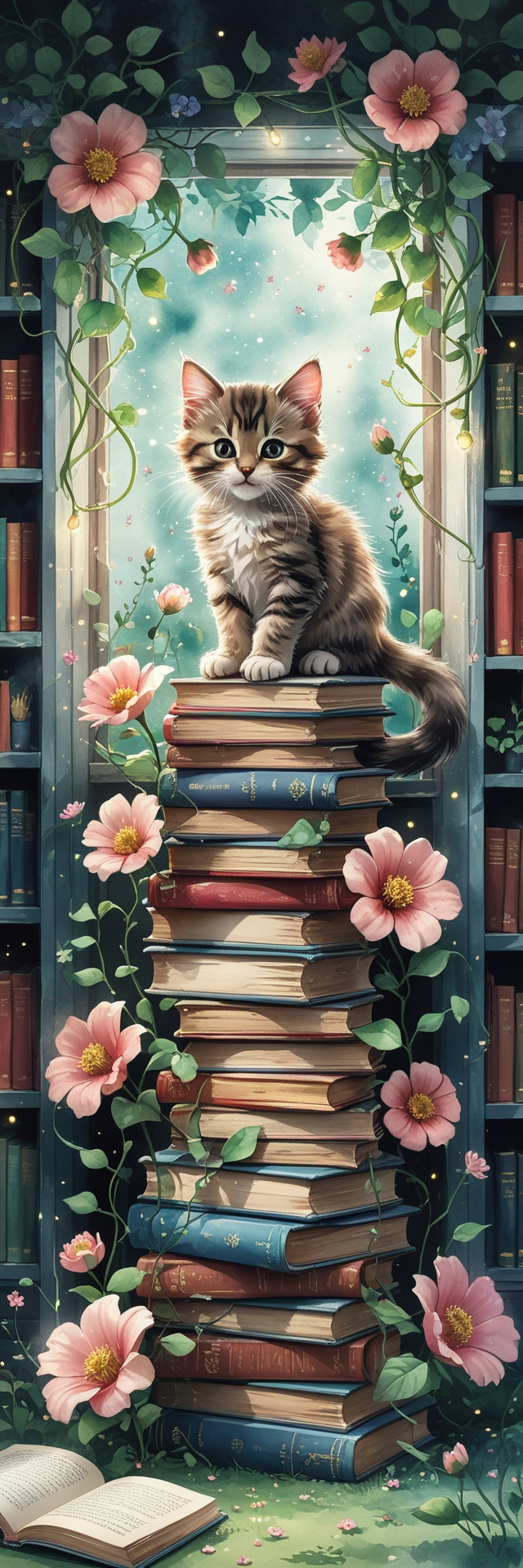 Cat Bookmark Design 8