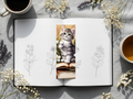 Cat Bookmark Design 9