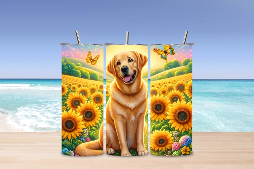 Golden in the Sunflowers