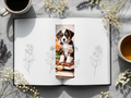 Dog Bookmark Design 2