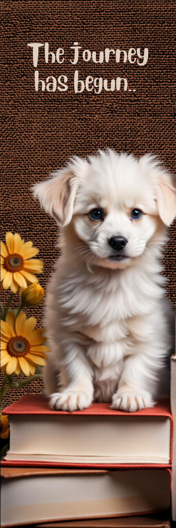Dog Bookmark Design 3