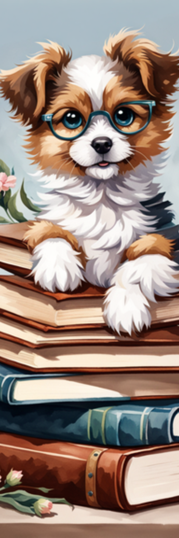 Dog Bookmark Design 5