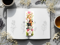 Dog Bookmark Design 7