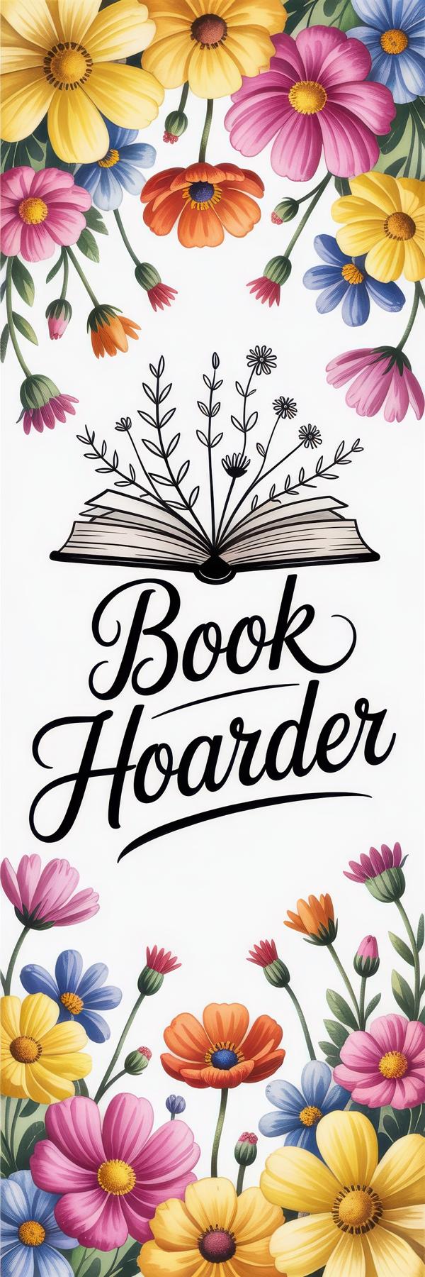 Floral Bookmark Design 12