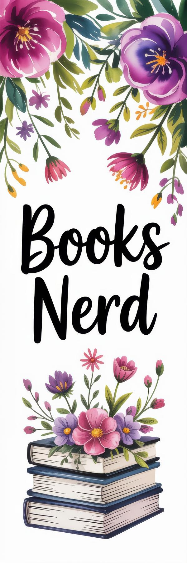 Floral Bookmark Design 13