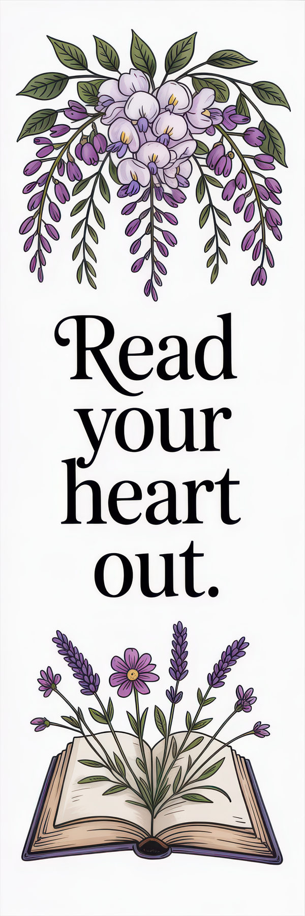 Floral Bookmark Design 15