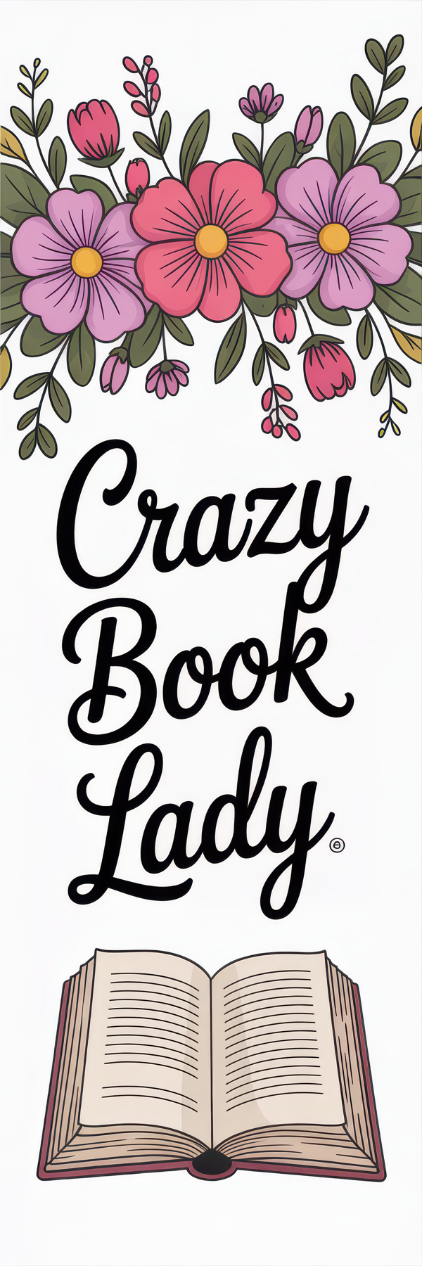 Floral Bookmark Design 18