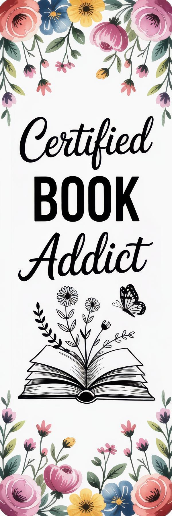 Floral Bookmark Design 2