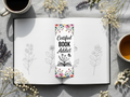 Floral Bookmark Design 2