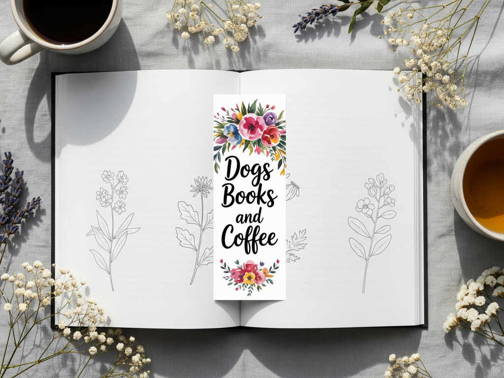 Floral Bookmark Design 7
