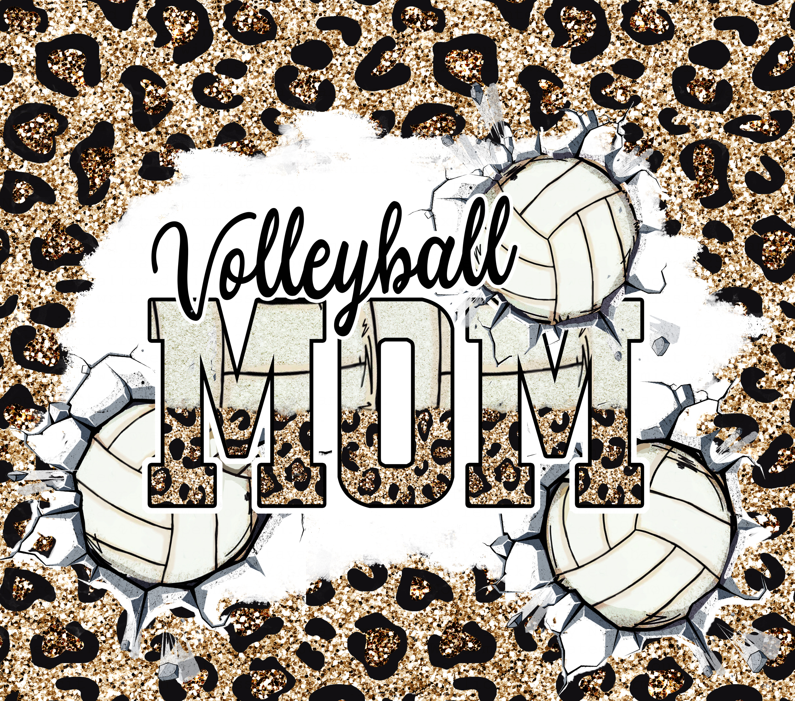 Volleyball Mom Design 1