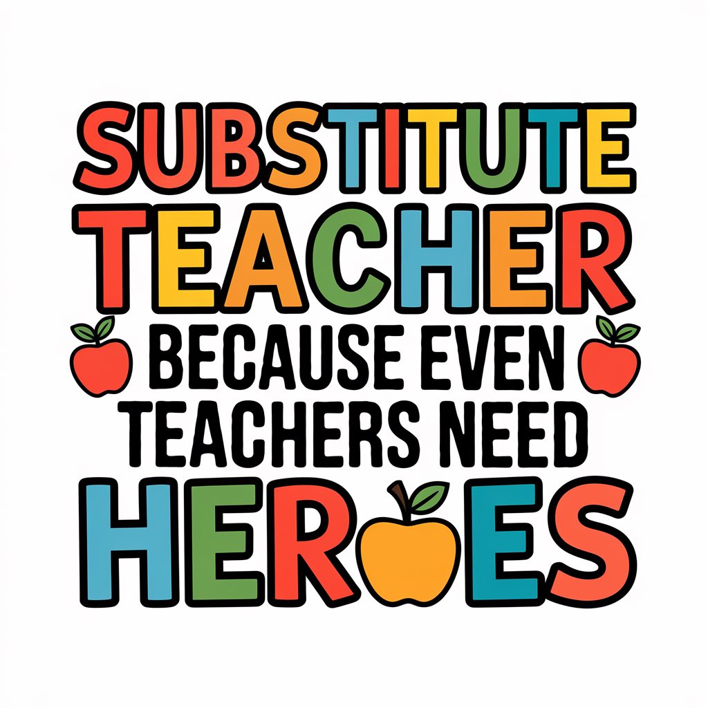 Sub Teacher Design 3